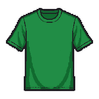 green team  worn and faded