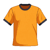 orange team  solid plain