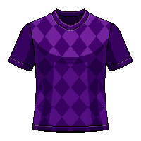 purple team  diamond patterned