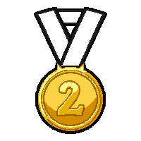 platinum championship  on white ribbon