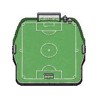 halfway line marker  black outlined