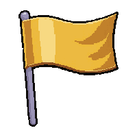 sideline flag  reflective bright