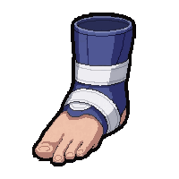 Ankle Brace  Recovery Focused — free pixel art sprite from Soccer Recovery Gear