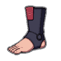 Ankle Brace  Well Used — free pixel art sprite from Soccer Recovery Gear