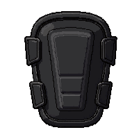 elbow guard  black professional