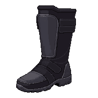 Black Reinforced  Brand New — free pixel art sprite from Soccer Shin Guards