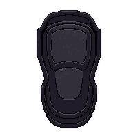 Black Reinforced  Professional Grade — free pixel art sprite from Soccer Shin Guards