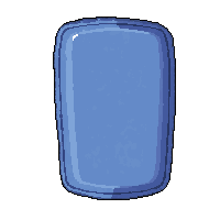 Blue Neoprene  Well Worn Used — free pixel art sprite from Soccer Shin Guards