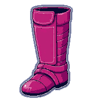 Pink Lightweight Heavily Armored — free pixel art sprite from the Soccer Shin Guards collection, transparent PNG