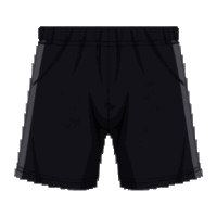 black athletic  loose fit