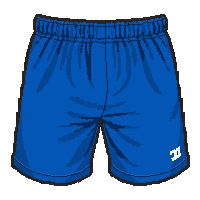 blue athletic  loose fit