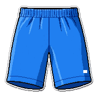 blue athletic  vintage cotton