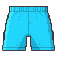 cyan athletic  loose fit