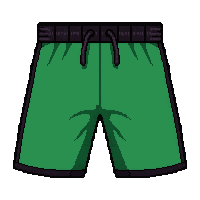 green athletic  mesh lightweight