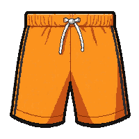 orange athletic  dri fit modern
