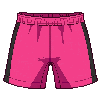 pink athletic  loose fit