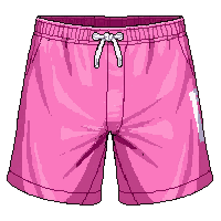 pink athletic  pristine new