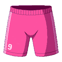 pink athletic  with side stripe