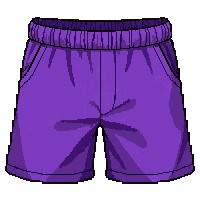 purple athletic  pristine new