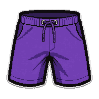 purple athletic  vintage worn