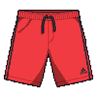 red athletic  dri fit modern