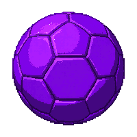 electric purple fluorescent  well worn scuffed