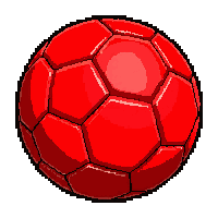 glossy red leather  training worn