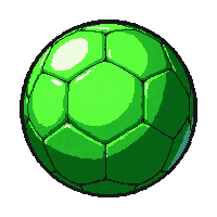 neon green synthetic  brand new shiny