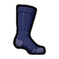 navy blue  cushioned sole