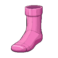 pink crew  ankle length