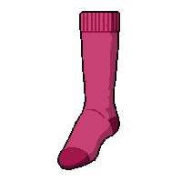 pink crew  compression fit