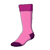 pink crew  pristine new