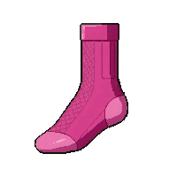 pink crew  thin mesh