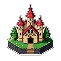castle keep  modern enamel