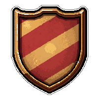 crown crest  honor badge