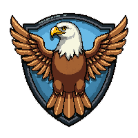 eagle crest  holographic shiny