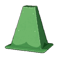 green grass  collapsible portable