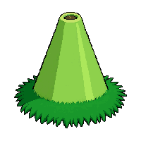 green grass  weighted base