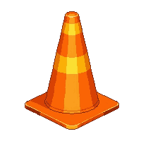 neon orange  collapsible portable