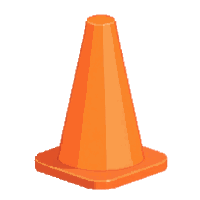 neon orange  standard size