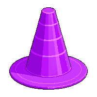 purple fluorescent  brand new