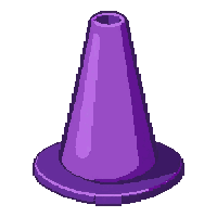 purple fluorescent  outdoor durable