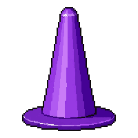 purple fluorescent  tall professional