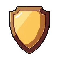bronze shield  brushed bronze