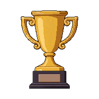 championship cup  rainbow sparkle