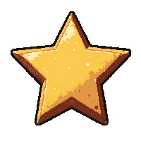 crystal star award  ancient weathered