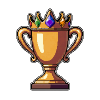 diamond encrusted crown  rainbow sparkle