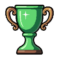 jade gem cup  rainbow sparkle