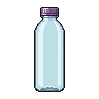 clear plastic  frosted glass