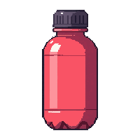 red plastic  brand new